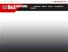 Tablet Screenshot of dsmotors.ro